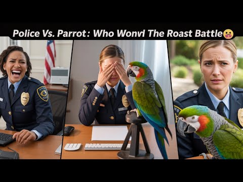 Police vs. Parrot: Who Won The Roast Battle? 🦜