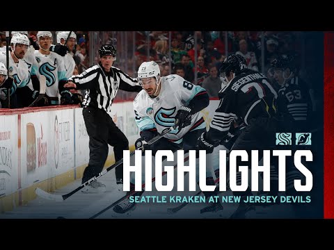 Seattle Kraken at New Jersey Devils  | 1/14 Game Highlights