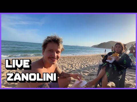 Zanolini - Praia com Luiza Marquesa| Live Completa 25/10