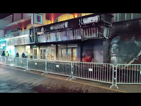 NJ Atlantic City Boardwalk Casino Fire