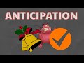 What Does ANTICIPATION Means || Meanings And Definitions With Example in ENGLISH .