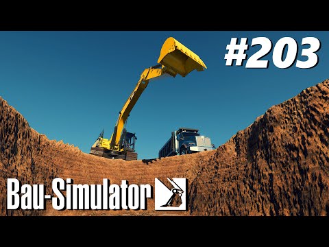 Bau Simulator #203 - Weiter geht´s mit dem CAT Bagger!