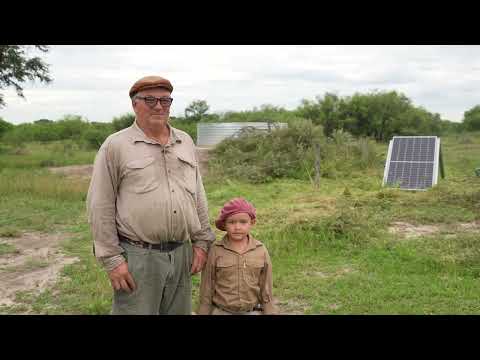 INTA Garabato: Bombas de agua con Paneles solares