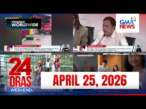 24 Oras Weekend Express: April 25, 2026 [HD]