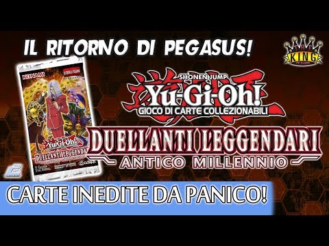 Yu-Gi-Oh! DUELLANTI LEGGENDARI ANTICO MILLENNIO FINALMENTE QUI!