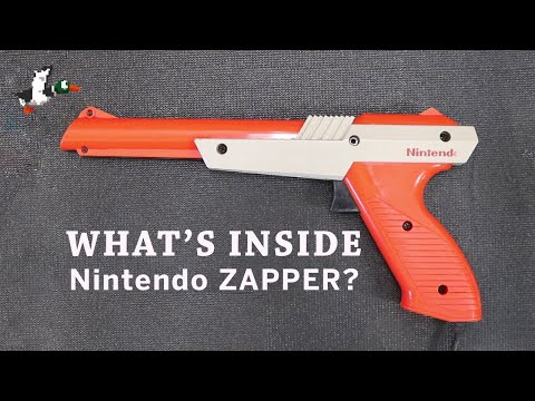 What's Inside a Nintendo Zapper? (Duck Hunt Gun)