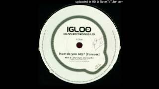Vapour Trail - How Do You Say(Forever) (Original Mix) 2000