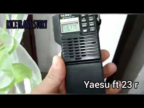 RICETRANS STORY EP 13 YAESU FT 23 R