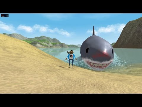 AmazingFrog GIANT SHARK and regular sharks