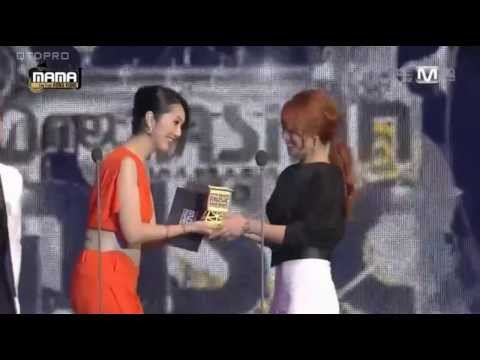 Ailee WIN Best Vocal Performance Female Awards @MAMA 2013