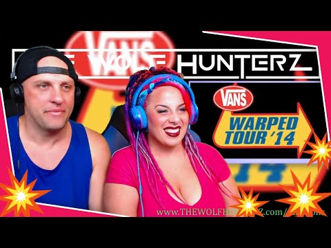 Metal Band Reacts To Allie Kay Band at Warp tour 2014 | THE WOLF HUNTERZ Reactions