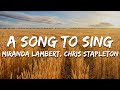 Miranda Lambert & Chris Stapleton - A Song to Sing (Lyrics)