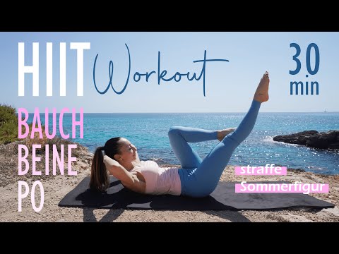 HIIT Workout for Abdomen, Legs, and Buttocks / Get your summer body | Katja Seifried