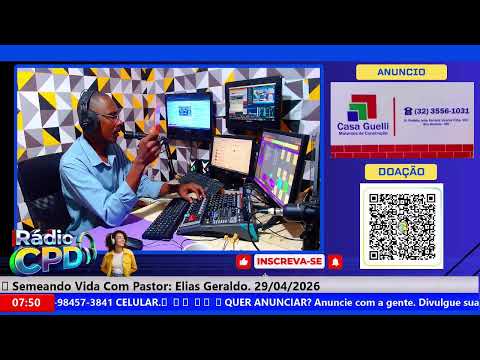 🔴RÁDIO CPD da Cidade de São Geraldo Mg/Br📢29/04/2026