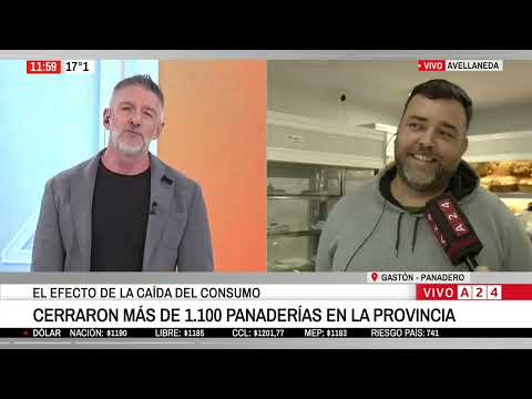 🔥 MOMENTO TENSO EN VIVO: NOVARESIO VS UN PANADERO POR MILEI Y KICILLOF