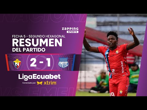 El Nacional 2 - 1 CS Emelec / Fecha 5 - Segundo Hexagonal  / Liga Ecuabet conectada por Xtrim