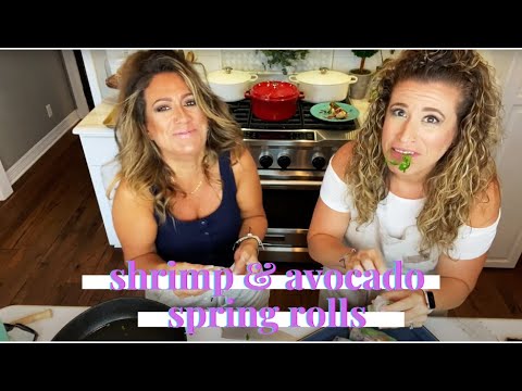 Shrimp and Avocado Spring Rolls