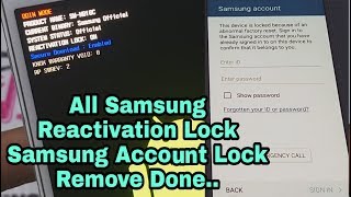 All Samsung | Reactivation Lock | Samsung Account | Remove Without PC Tested By Note 4 N910C