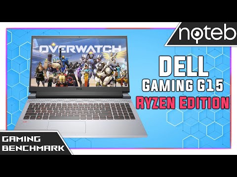 Dell Gaming G15 5515 - Overwatch Gameplay Benchmark (Ryzen 5 5600H, RTX 3050)