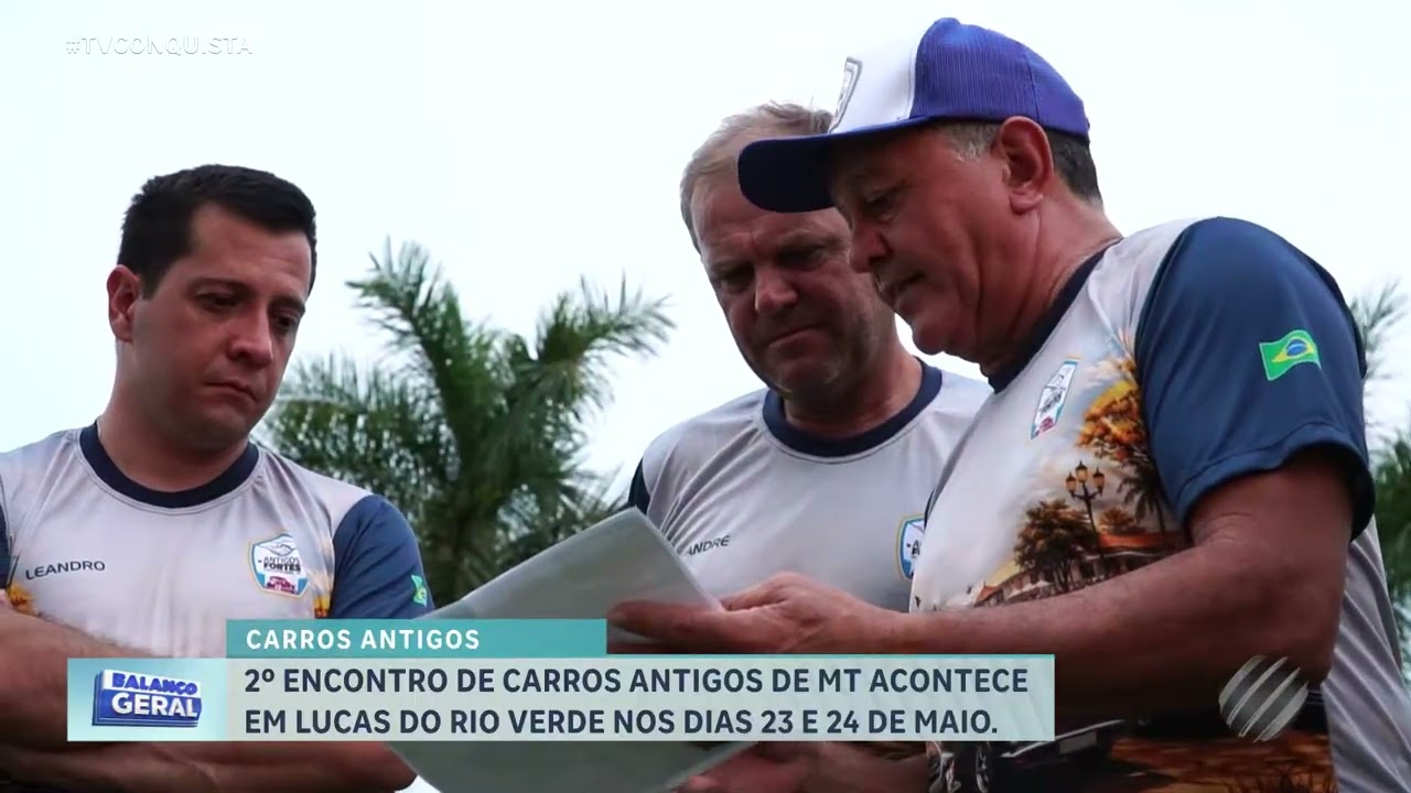 Lucas do Rio Verde recebe 2º Encontro Estadual de Veículos Antigos