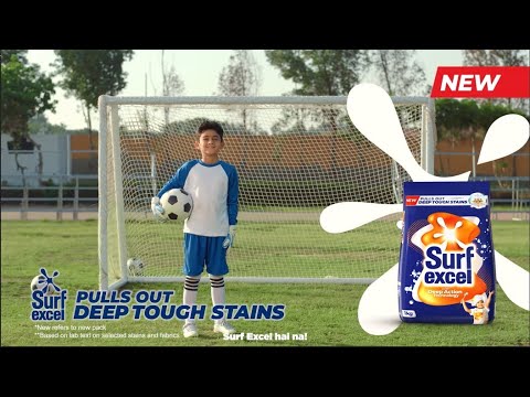 New Surf Excel with Deep Action Technology!