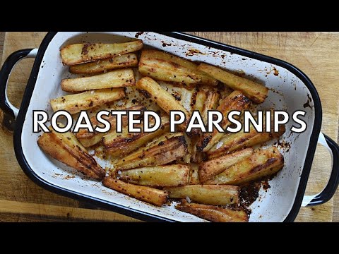 EASIEST Roast Parsnips ever.