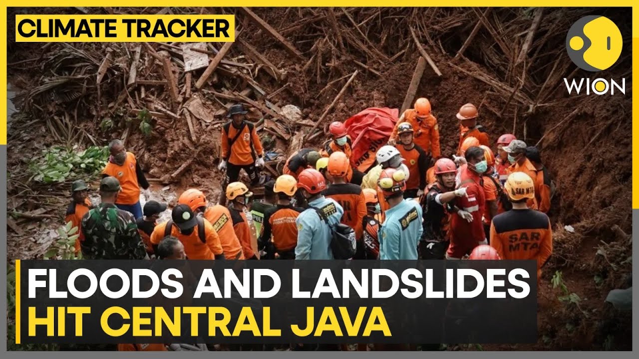 Central Java Landslides Claim 18 Lives Amid Heavy Rain | WION Climate Tracker