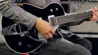 Video thumbnail for Gretsch Guitars G6128T-TVP Power Jet Electric Guitar with Bigsby by Musician's Friend
