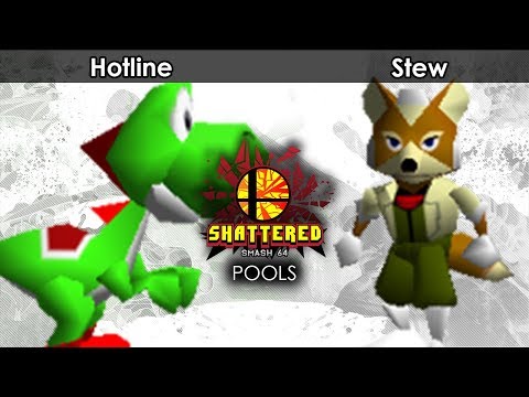 Smash 64: Hotline (Yoshi) V MIGHTY | Stew (Fox) - Shattered 76 Tournament SSB64