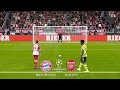 Bayern Munich vs Arsenal - Penalty Shootout | Quarter Final UEFA Champions League 2024 | PES