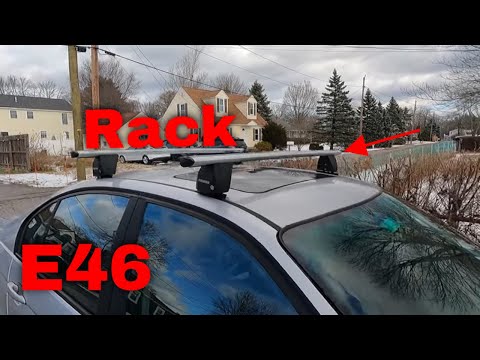Easy Installation Roof Mounted Rack on My BMW 325xi E46 OMAC Delta