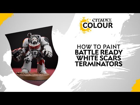 How to Paint: Battle Ready White Scars Terminator