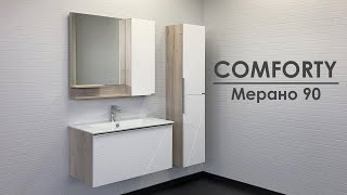 Пенал Comforty Мерано 35 дуб дымчатый