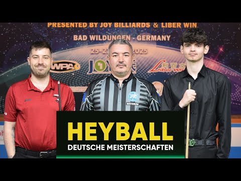 2025 DBU Heyball Championship - Semi Final - Tobias BONGERS vs Christian RICHTER