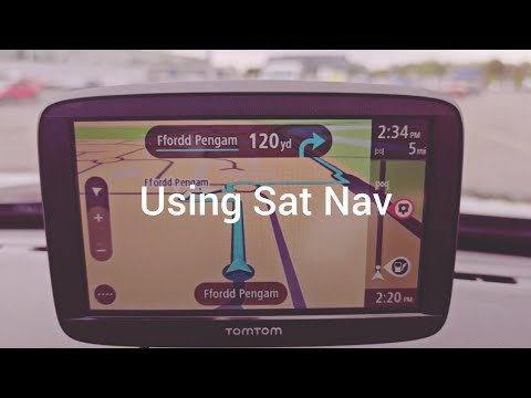 How to use a Sat Nav on your Driving Test