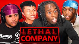 Kai Cenat Plays Lethal Company With Fanum, Ray & YourRAGE!