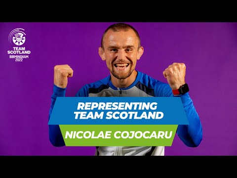 Representing Team Scotland - Nicolae Cojocaru