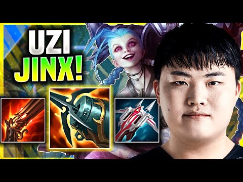 UZI BRINGS BACK HIS ICONIC JINX! - Uzi Plays Jinx ADC vs Miss Fortune! | BSeason 11