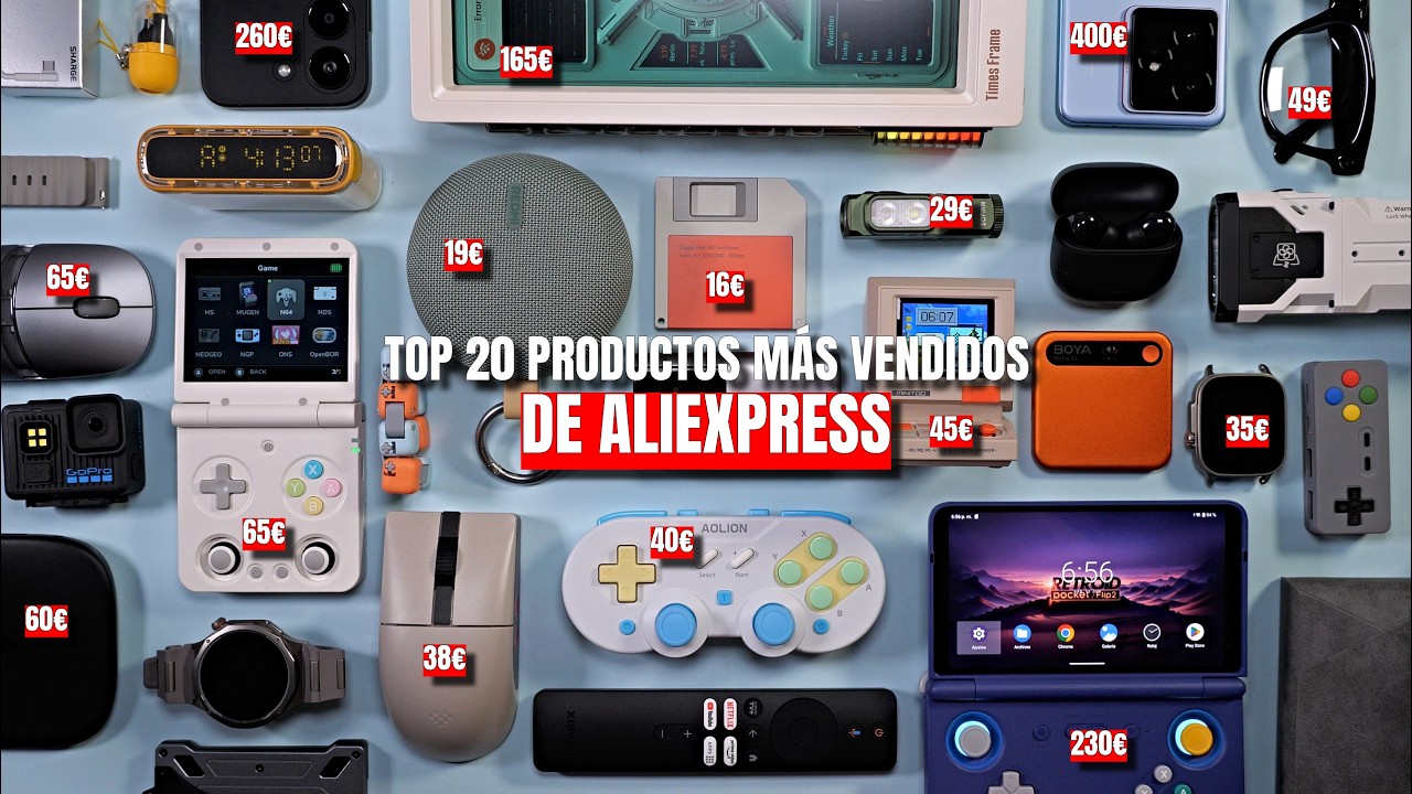 TOP 20 productos más vendidos de ALIEXPRESS en 2026 💥 ¡Los más geniales y mejor valorados!