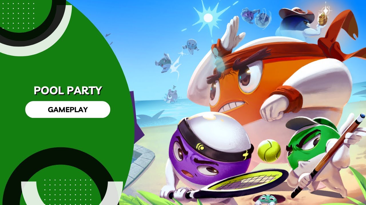 Pool Party gameplay tutorial video thumbnail