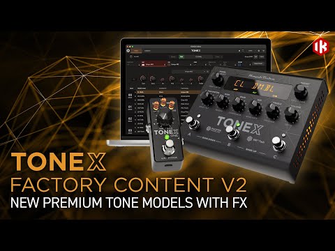 New Factory Content for TONEX Pedals
