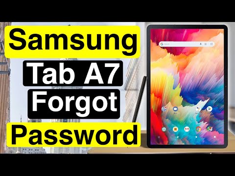 Samsung Galaxy Tab A7 /A7 Lite Hard reset | Galaxy tab A7 forgot Pattern | Screen Unlock
