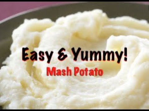 Easy!Mash Potato (How to make) Membuat