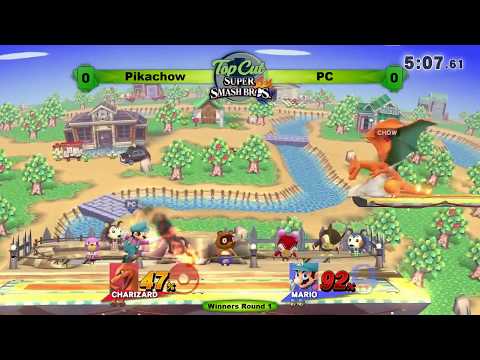 Wacky Top Cut Comics #28 - WR1 - Pikachow (Charizard, Villager) vs PC (Mario)