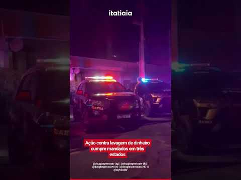 AÇÃO CONTRA LAVAGEM DE DINHEIRO CUMPRE MANDADOS EM TRÊS ESTADOS