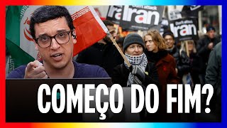 IRÃ VIRA CRISE GLOBAL COM REPRESSÃO E BLECAUTE DIGITAL