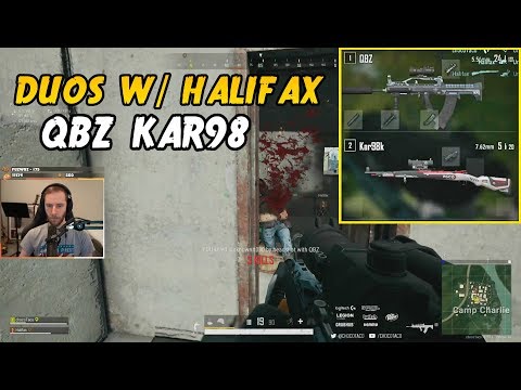 CHOCOTACO AND HALIFAX DUOS "QBZ+KAR98" | PLAYERUNKNOWN'S BATTLEGROUNDS (1/6/20)