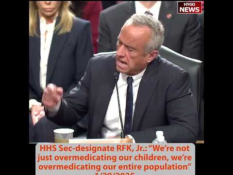 RFK: Medicaid premiums too high, deductibles too high, everybody is getting sicker, overmedicating