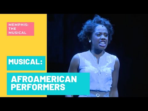 MEMPHIS THE MUSICAL - Colored Woman - MUSICAL: Afroamerican performers