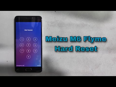 How To Meizu M6 Hard Reset PIN Password